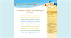 Desktop Screenshot of achildsplacepreschoolweb.com